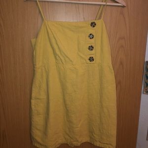 Boutique Yellow Summer Dress